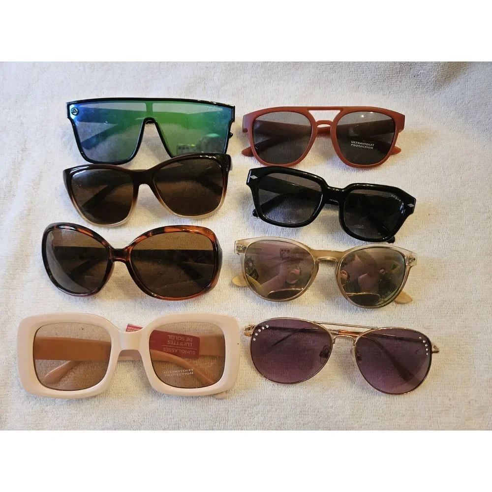 Unisex Adults Sunglasses Quicksilver Piranha Vogue Lot of 8‎ New & Used